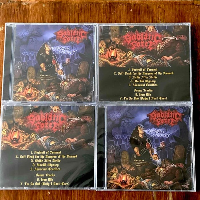 sadistic force Morbid Odyssey CD vicious witch records