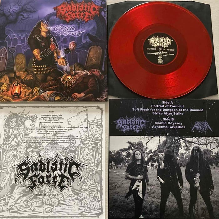 sadistic force Morbid vinyl LP vicious witch records