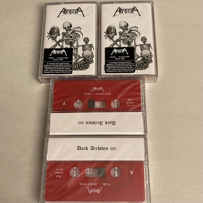 atrocity To Be... ...Or Not To Be red cassette vicious witch records