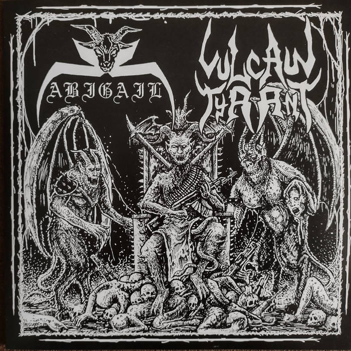 ABIGAIL VULCAN TYRANT split vicious witch records