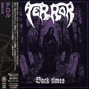 TERROR dark times CD vicious witch records