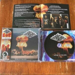 mortuary shine of the end CD album Vicious witch records
