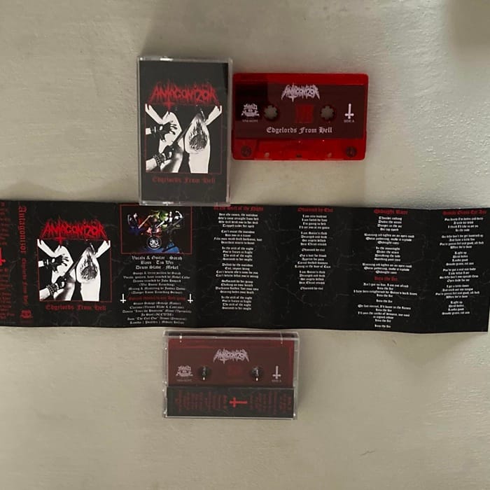 antagonizor Edgelords From Hell tape vicious witch records