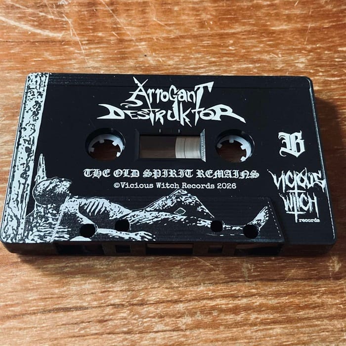 Arrogant Destruktor the old spitit remains black thrash vicious witch records