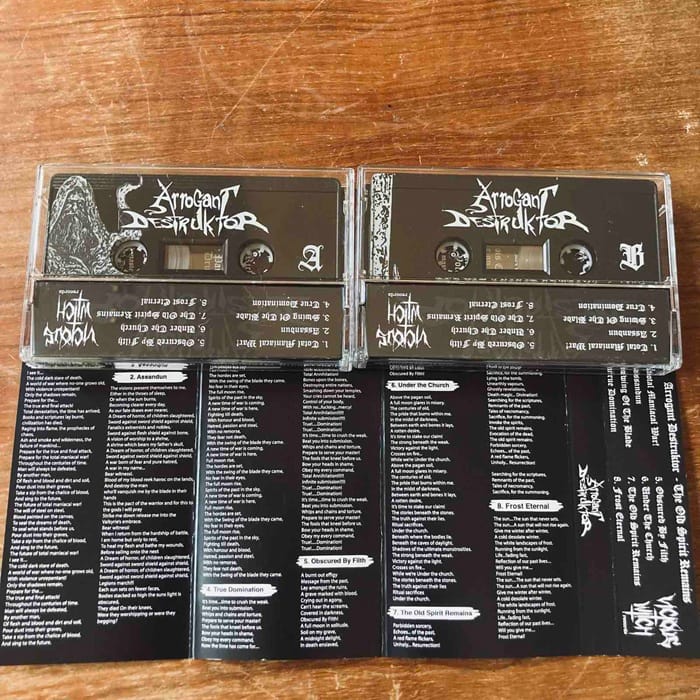Arrogant Destruktor the old spitit remains vicious witch records