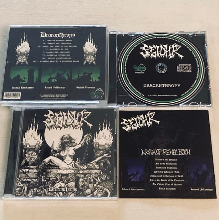 Seidhr Dracanthropy CD vicious witch records