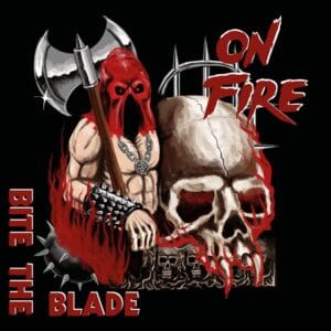 on fire bite the blade CD vicious witch records