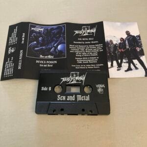 devil's poison sex & metal tape vicious witch records