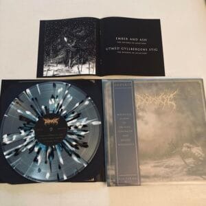 Dödsrit Nocturnal Will Clear Blue Black White Splatter vinyl vicious witch records